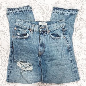 Free People ripped jeans- size 25